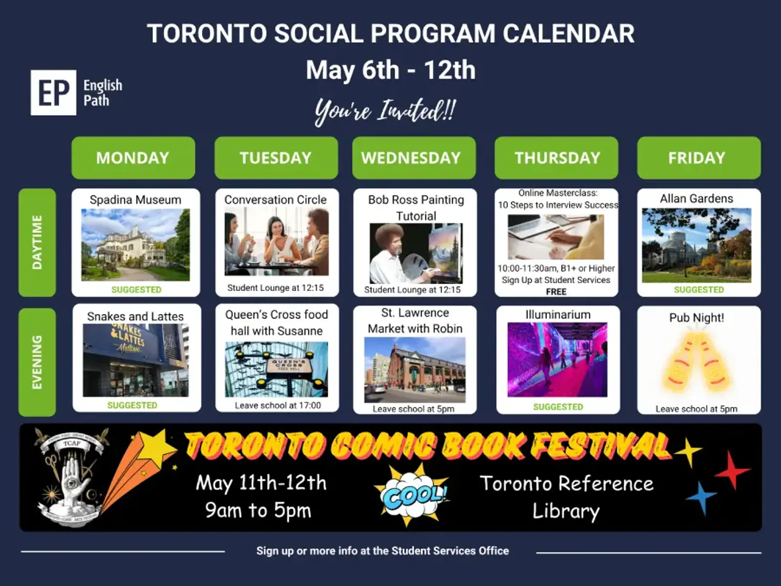 Social Activities | English Path