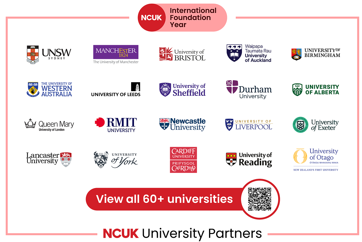 NCUK partner university logos