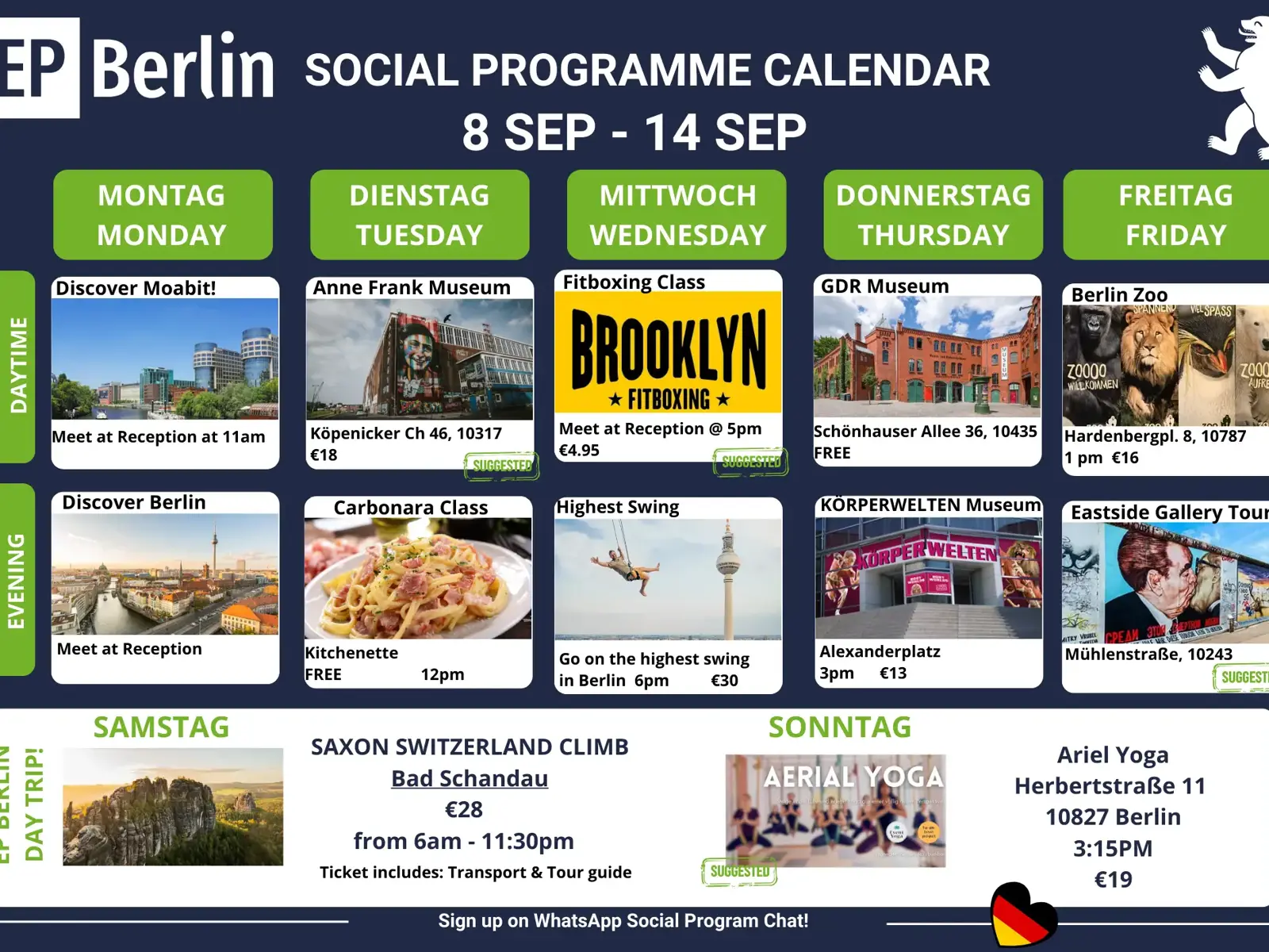 Social Programmes and Activities | English Path