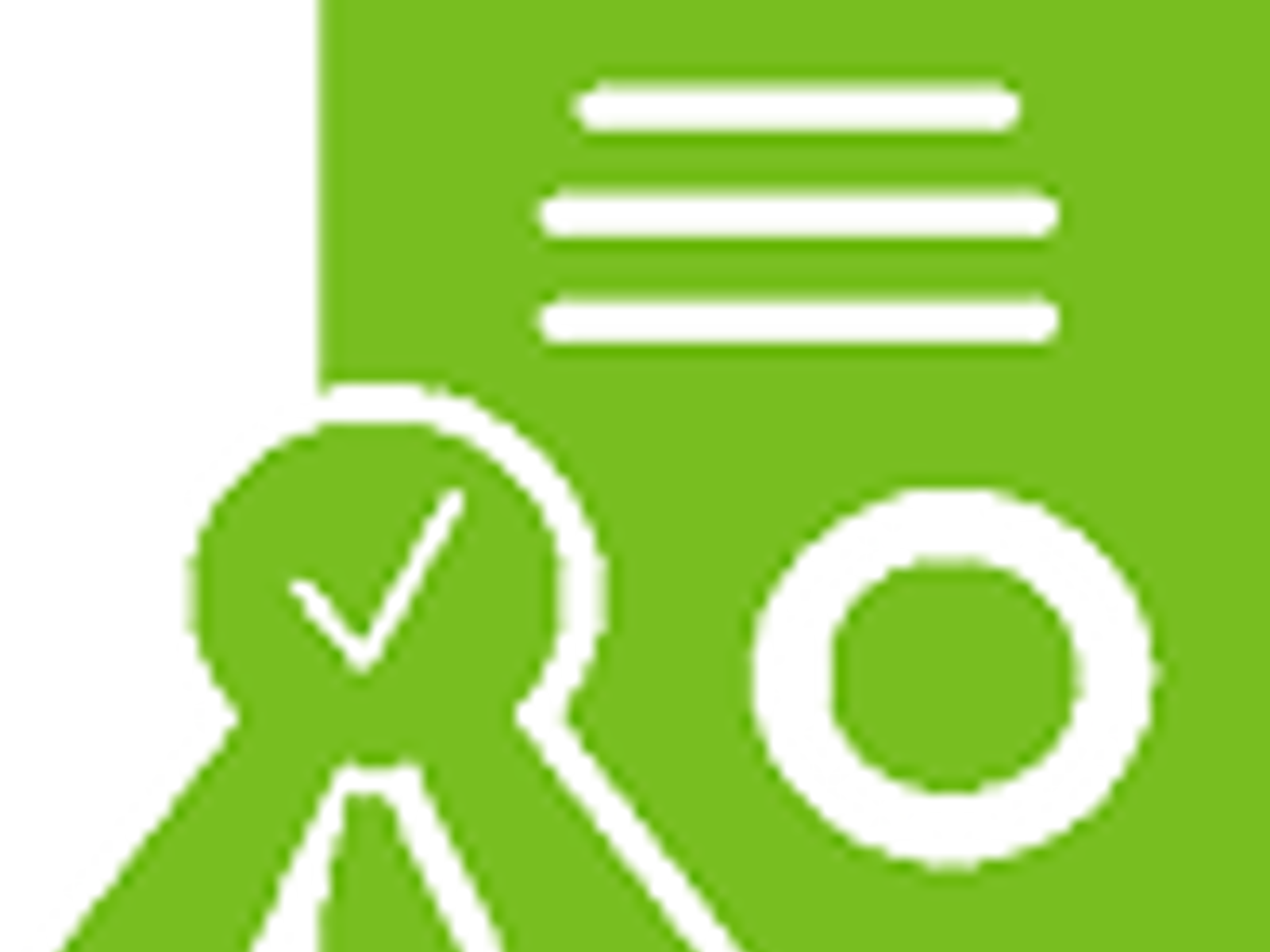 Official certificate icon